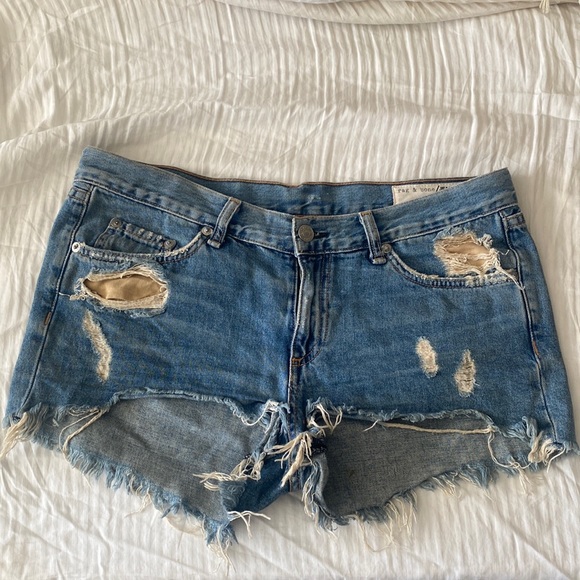 Jean shorts Rag and Bone - Picture 1 of 4